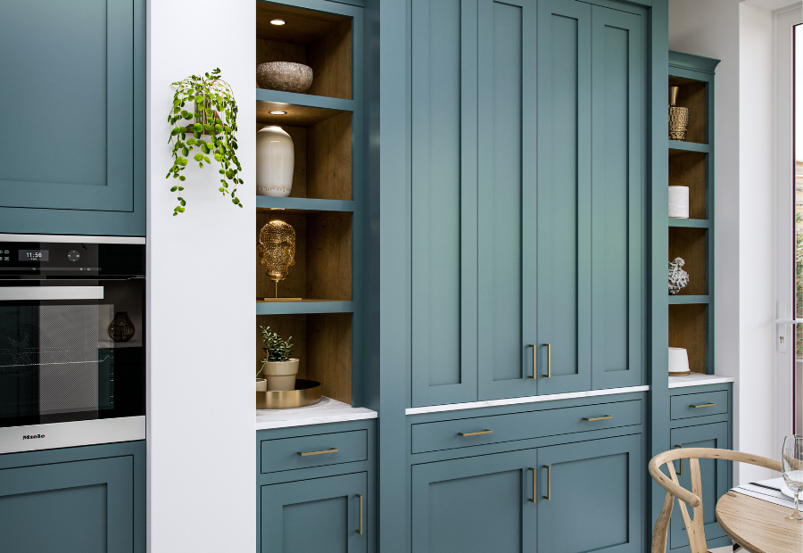 Jasper viridian dresser with oak internals