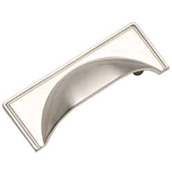 Brushed Nickel Cup Handle AN-171