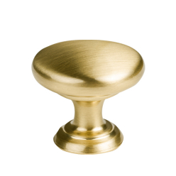 Brushed Satin Brass Knob AN-301