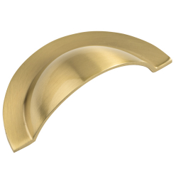 Brushed Satin Brass Cup Handle AN-302