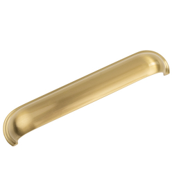 Brushed Satin Brass Cup Handle AN-304