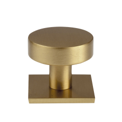 Brushed Satin Brass Knob AN-313