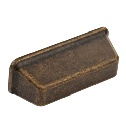 Antique Brass Square Cup AN-359