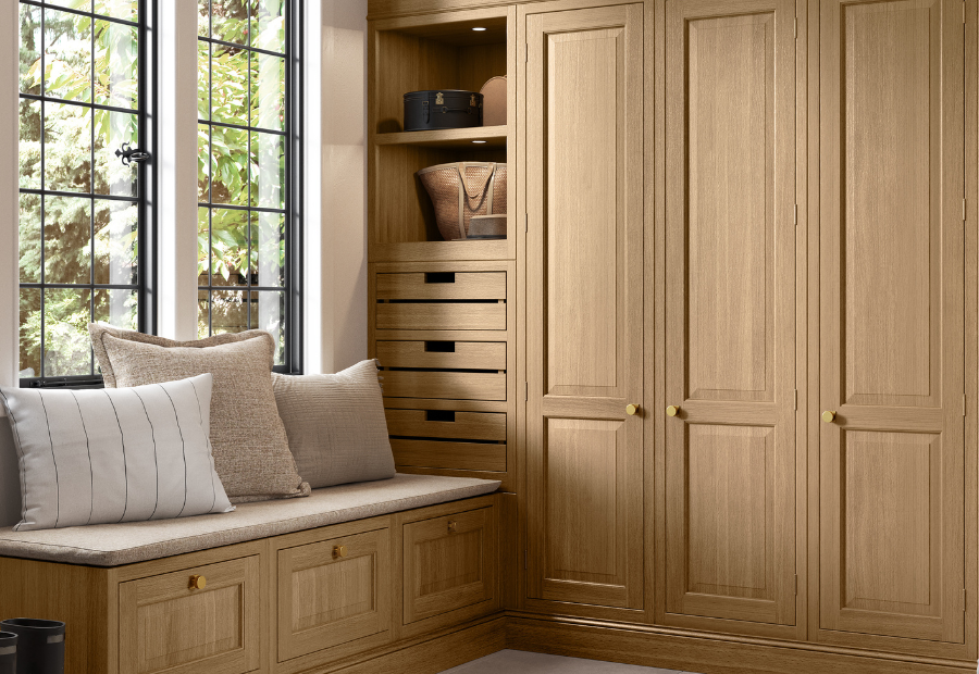 Yorkton White Oak Boot Room