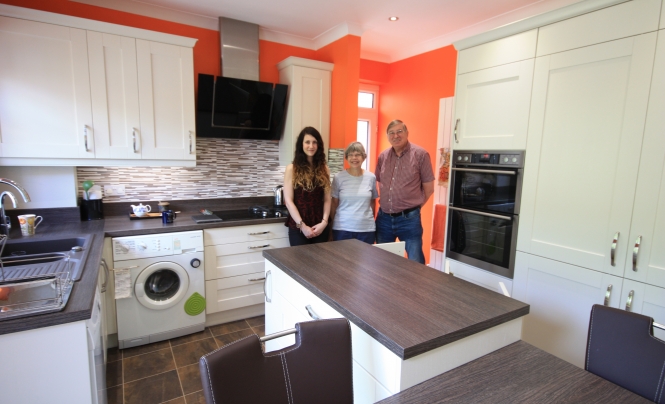 Madison Ivory Kitchen for Mr Grigg & Mrs Proctor of Cuxton, Kent