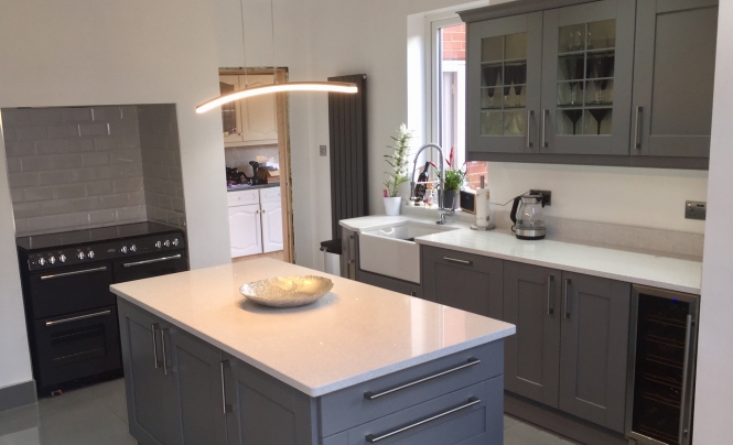 Madison Dust Grey Shaker Style Kitchen from Kitchen Stori