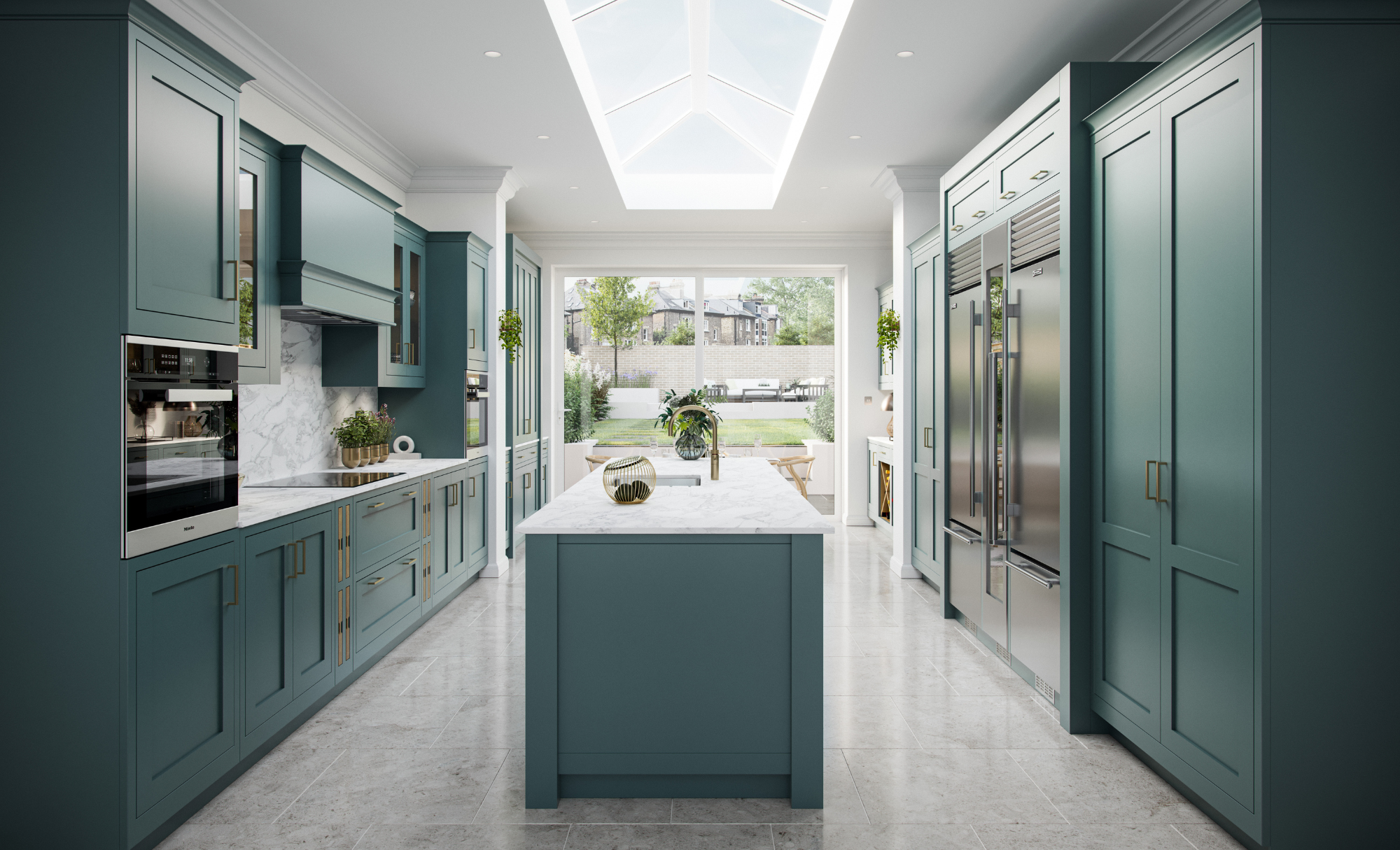 Jasper in Viridian Kitchen 